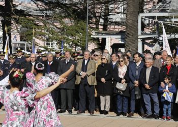 Cairo recordó en acto patrio acciones de la IDM para desarrollarse y vivir