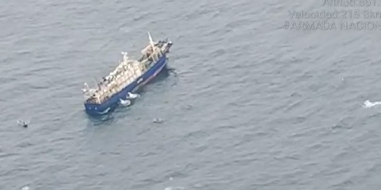 Pesca ilegal: capturaron buque de bandera china que permanecía próximo a Punta del Este