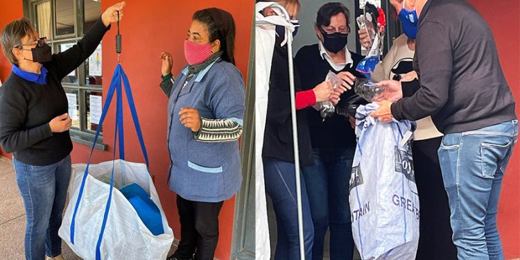 Más de 1.000 m3 de plástico rescatados en el Municipio de Maldonado