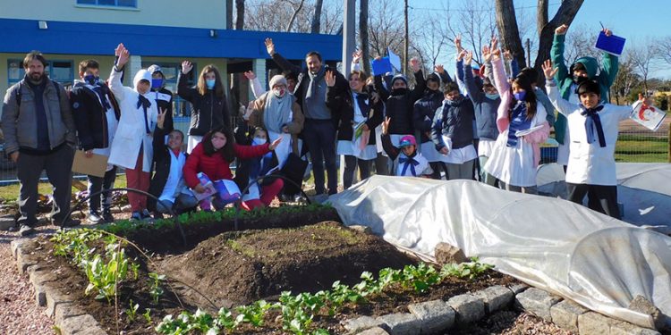 Se prepara la cosecha de invierno en la huerta del Barrio Odizzio