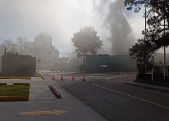 Incendio en la panadería de Tienda Inglesa generó intenso operativo en Punta del Este