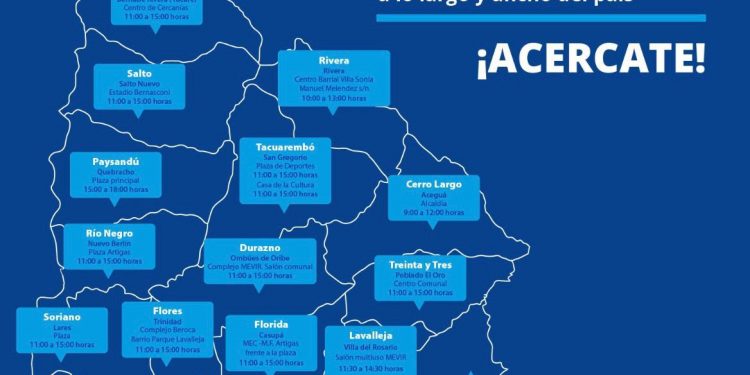 Atención especial del Mides se extenderá este sábado a Cerro Pelado
