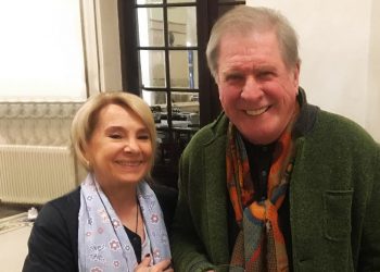 Invitados especiales en «Piriápolis de Película» Selva Alemán y Arturo Puig llegaron al Argentino Hotel