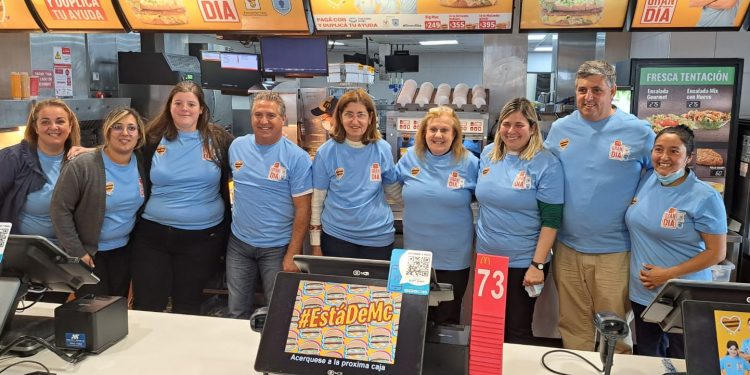 Carballal participó del Gran Día de McDonald´s