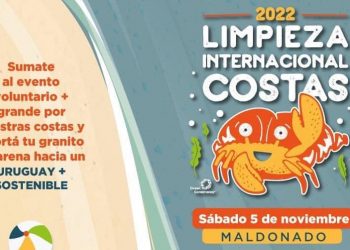 Limpieza de costas en las playas de Maldonado