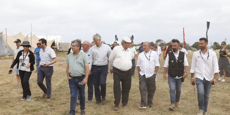 Intendente recorrió el predio donde se correrá Extreme E y destacó palabras del presidente de FIA que destacó PDE