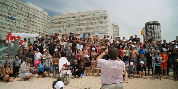 Carballal destacó importancia del surf inclusivo