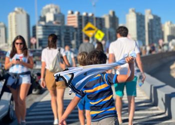Argentinos deliraron en Punta del Este tras el pase a la final