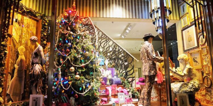 Navidad; Concurso de vidrieras navideñas en la Peatonal Sarandi