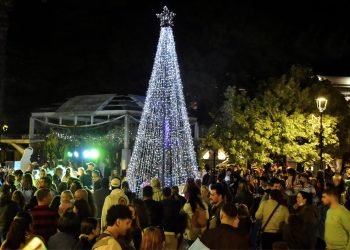 El Municipio de Maldonado regaló a los vecinos una noche navideña en Plaza San Fernando