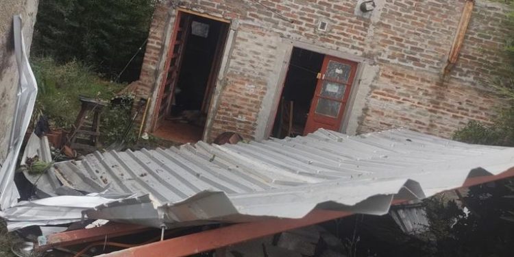 Colapso en Montevideo por fuerte turbonada