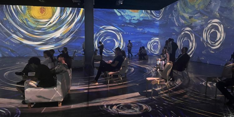 Más de 10 mil espectadores ya visitaron la muestra multisensorial de Van Gogh