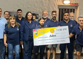 APROTUR entregó el dinero recaudado por Paella Gigante