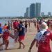 Guardavidas de Maldonado afirman que playas continúan con alta concurrencia debido a la ola de calor