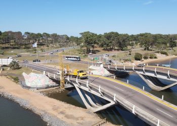 Hasta las 18 horas estará cortada la circulación vehicular en el Puente 2 de La Barra&nbsp;