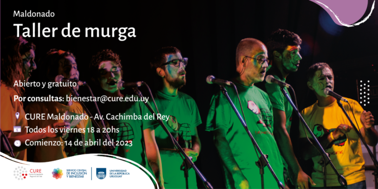 Taller de Murga gratuito en el CURE