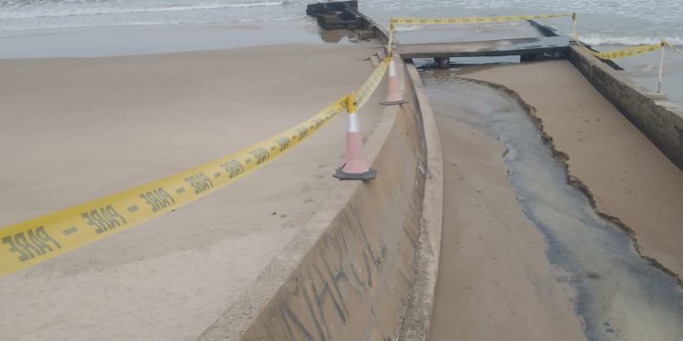 IDM pide a OSE-UGD y Ministerio de Ambiente acciones correctivas ante situación puntual en una zona costera de Piriápolis
