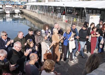 Carballal encabezó homenaje a Kaloper