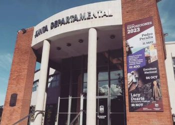 La Junta de Maldonado presentó la primera Sala Circular del país para exposiciones de arte