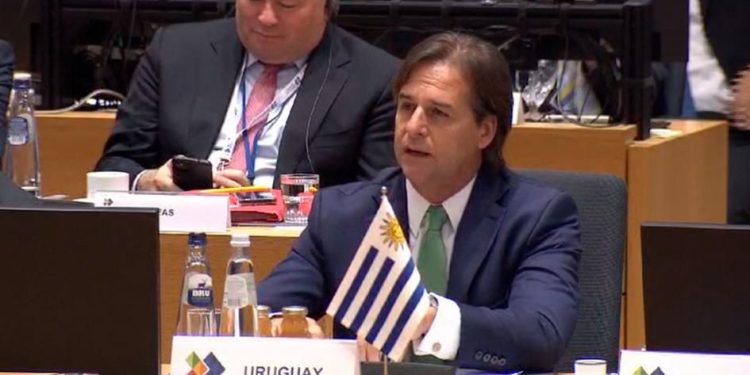Lacalle Pou abogó por la concreción del acuerdo Mercosur-Unión Europea