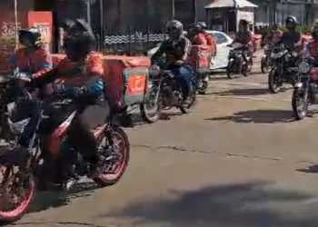 Deliveries de Pedidos Ya realizaron protestas por rebaja salarial