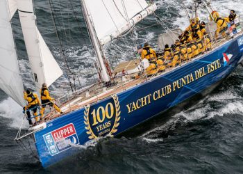 Punta del Este destaca en la Clipper Race con el barco del Yacht Club, que cumple 100 años este 2023