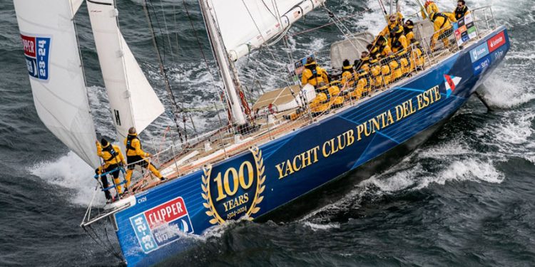 Punta del Este destaca en la Clipper Race con el barco del Yacht Club, que cumple 100 años este 2023