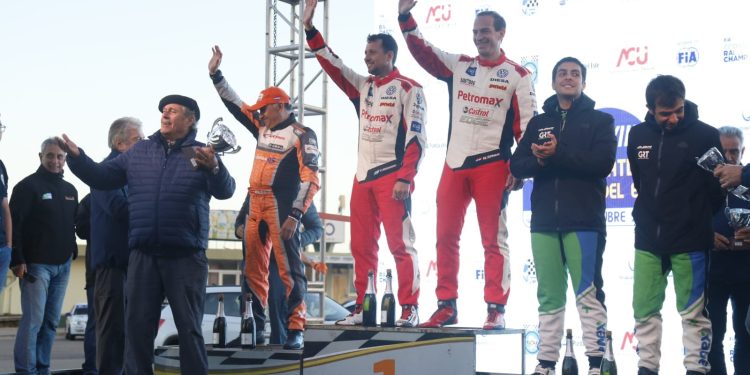 Rally del Atlántico quedó en manos de la dupla paraguaya