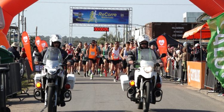 Se realizó la séptima etapa de la Recorre Maldonado en el Municipio de Garzón y José Ignacio