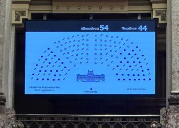 Cámara de Diputados estrenó voto electrónico con Rendición de Cuentas