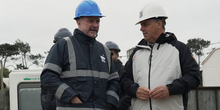 Carballal recorrió obras del nuevo San Rafael