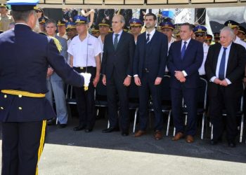 Autoridades participaron del Día del policía caído en cumplimiento del deber.