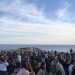 Una multitud se congregó en Punta Ballena y se proclamó en contra de proyecto edilicio