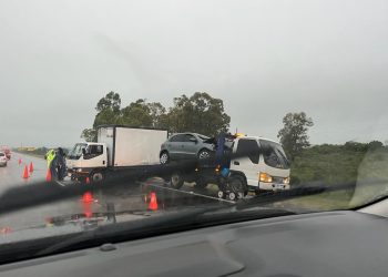 Accidente en la ruta interbalnearia