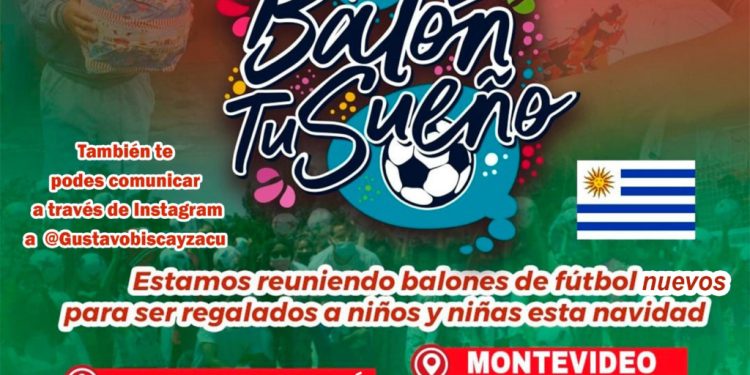 «Tu balón, tu sueño» campaña para que niños y niñas tengan su propia pelota en Navidad
