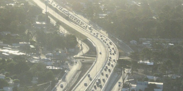 Aumentó significativamente el flujo vehicular durante el segundo recambio de quincena de enero