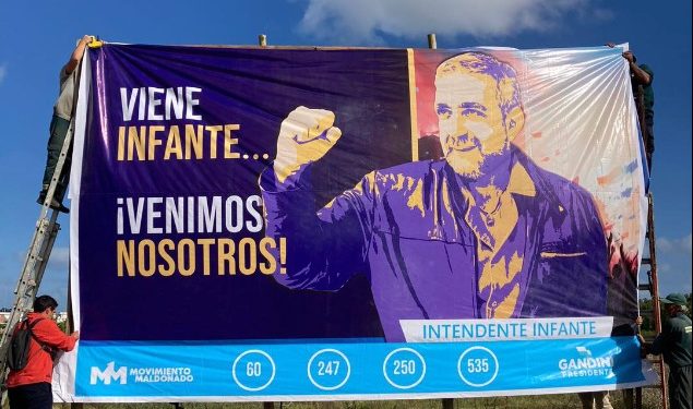 Alexandro Infante se lanzó como precandidato a la Intendencia de Maldonado y asegura que “muchos se postulan pero no tienen proyectos”