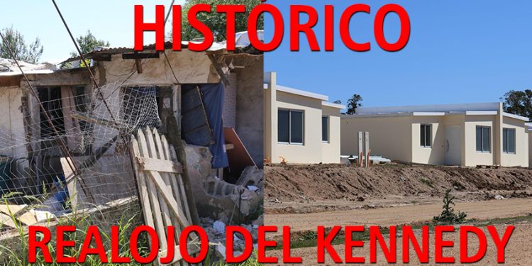 Histórico: El Gobierno de Maldonado inicia el primer realojo colectivo de casi 400 familias del Kennedy