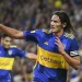 Cavani le dio el triunfo a Boca ante Racing en un partidazo en La Bombonera