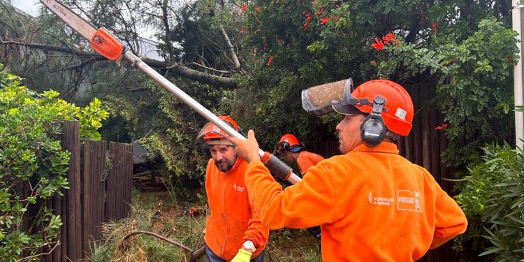 Barrio Córdoba, Rincón del Indio y Manantiales fueron las zonas más afectadas por el temporal