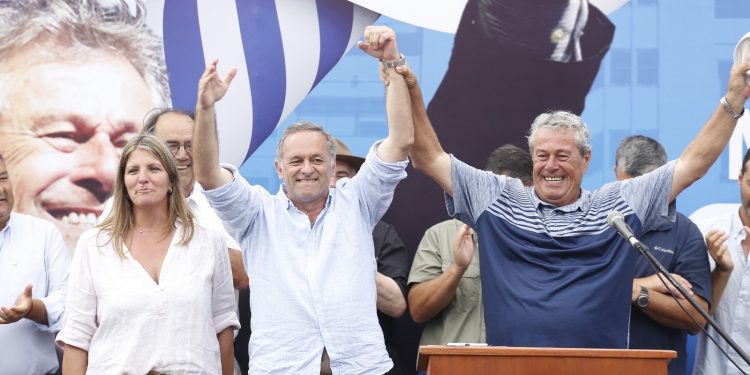 Álvaro Delgado y Enrique Antía inician gira «Uruguay para adelante» en Maldonado