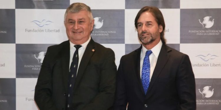 Lacalle Pou, Milei, Macri y Aznar dijeron presente en la cena de la Fundación Libertad en Buenos Aires