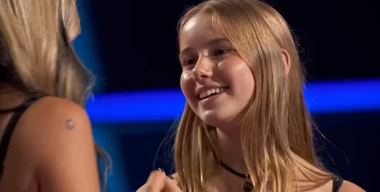 Taína Gravier, la hija de Valeria Mazza, debutó en “La Voz Kids” de España