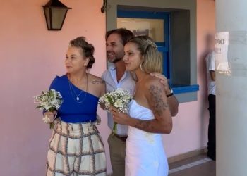 Lacalle Pou sorprendió al asistir a un casamiento en Maldonado
