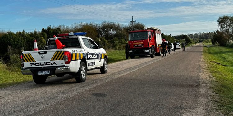 San Carlos: procuran identificar cuerpo que apareció parcialmente calcinado