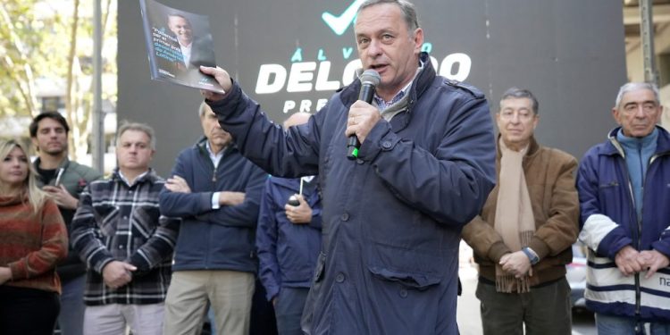 Delgado afirmó que no violó la veda electoral y dijo que al FA le molesta el contenido