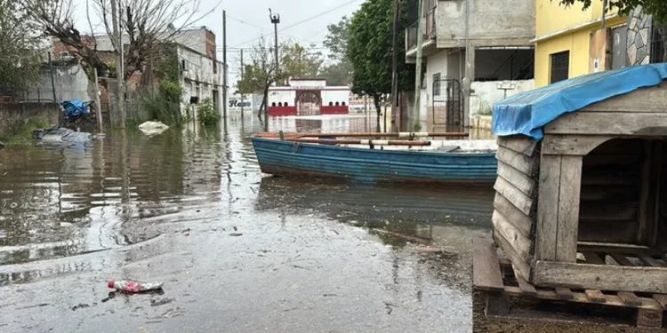 Unas 550 personas fueron evacuadas al frente de Salto por la crecida del río Uruguay