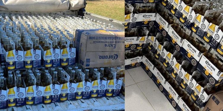 Contrabando: traían más de 750 botellas de cerveza y marcharon a prisión