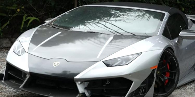 Rematarán el Lamborghini que perteneció a Gonzalo Aguiar