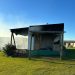 Hallaron dos cuerpos en una vivienda que tomó fuego en una zona rural cercana a Garzón